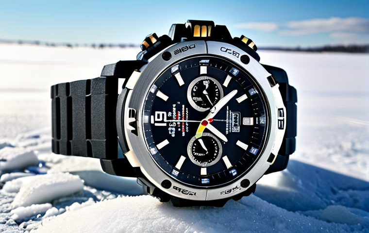 카시오 지샥 내구성 테스트 - Extreme Conditions**
"A rugged G-Shock watch, fully functional and slightly scratched, displayed pr...