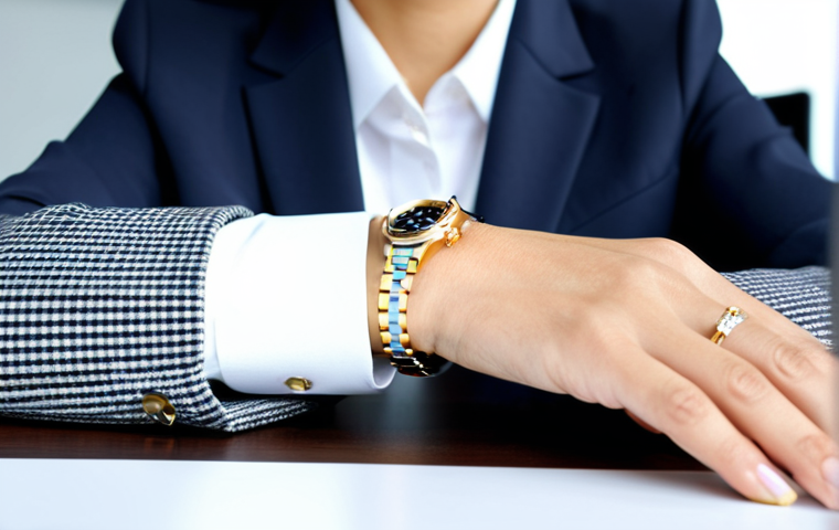 롤렉스 컬렉션별 특징 비교 - Rolex Submariner Lifestyle**

"A fully clothed, professional-looking individual wearing a Rolex Subm...