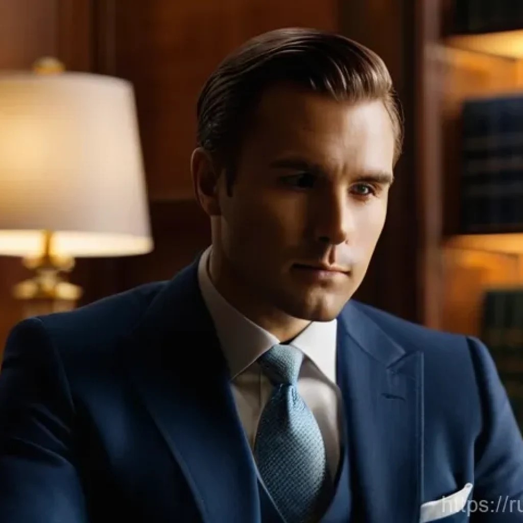 롤렉스 데이저스트와 오이스터 퍼페츄얼 - **Prompt:** A sophisticated man, in his late 30s, elegantly dressed in a tailored navy suit with a c...