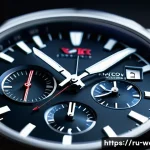 롤렉스 데이토나와 오메가 스피드마스터 - A close-up image of a luxury sports chronograph watch inspired by motorsports, featuring a stainless...